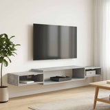 Wall-mounted TV Cabinet Wall-Mounted Concrete Grey 8006008