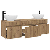 Bathroom Cabinet Set 3 pcs Artisan Oak 49 x 44.5 x 66.5 cm 3405766