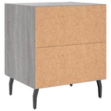 Bedside Cabinet Grey Sonoma 40x35x47.5 cm Engineered Wood 827352