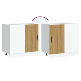 Kitchen Base Cabinet Kalmar Artisan Oak Engineered Wood 854327