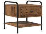 Bedside Cabinet Old Wood 35 x 36.5 x 47 cm Engineered Wood 8007667