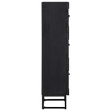 Highboard Black 35 x 30 x 120 cm 42020082