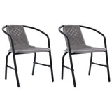 7 Piece Garden Dining Set with Cushions Beige Poly Rattan 3212494