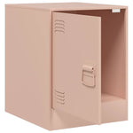 ZNTS Bedside Cabinets 2 pcs Pink 34.5x39x44 cm Steel 841610