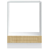Oven Cabinet Porto Sonoma Oak Engineered Wood 854000