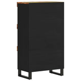 Side Cabinet 60x33x107 cm Solid Wood Reclaimed 352891