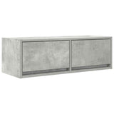 TV Cabinets 2 pcs Concrete Grey 80x31x25.5 cm Engineered Wood 861515