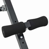 Hyperextension Bench Manual Black 100.5 x 70 x 78 cm 42002573