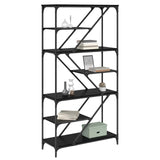 Bookshelf Black Oak 91 x 36 x 176 cm Engineered Wood 882780