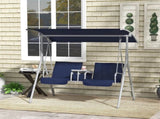 2 seats Outdoor Patio Swing Chair 74512308