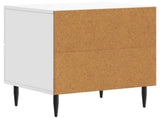 Bedside Cabinet 2 pcs White 43 x 34.5 x 47.5 cm Engineered Wood 894756