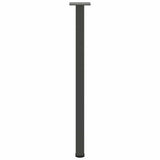 Console Table Legs 4 pcs Anthracite 72-74 cm Steel 4012458