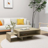 Coffee Table Sonoma Oak 105x55x32 cm Engineered Wood 808525
