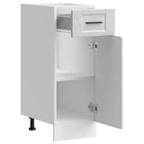 Kitchen Base Cabinet Porto Concrete Grey Engineered Wood 853941
