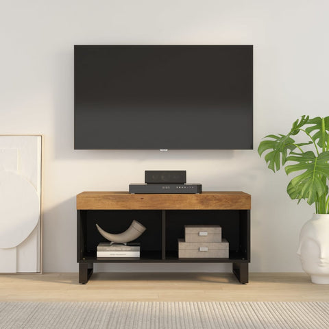 TV Cabinet 85x33x43.5 cm Solid Wood Mango 352896