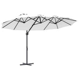 Umbrella Sand 372 x 198 x 243 cm Polyester and Aluminium 42003375