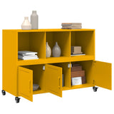Sideboard Mustard Yellow 100.5x39x72 cm Steel 846737