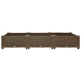 Raised Bed 120x40x23 cm Polypropylene 316513