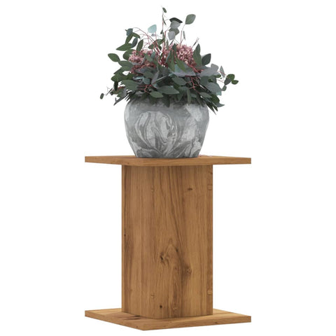 ZNTS Plant Stands 2 pcs Artisian Oak 30x30x40 cm Engineered Wood 3307854