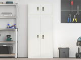 Storage Cabinet 2 pcs 60 x 40 x 180 cm Steel Lockable 3438704