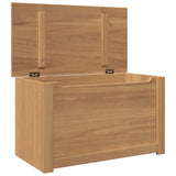 Storage Chest with Lid Panama 79x42x46 cm Solid Wood Pine 4016387