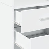 Highboard White 40x42,5x185 cm Engineered Wood 3281441
