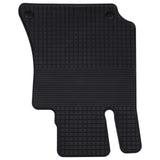 Car Mat 4 pcs Black suitable for MERCEDES E 2009-2016 Rubber 42029149