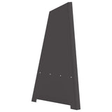 Fire Pit Black 50 x 50 x 95 cm Steel 858940