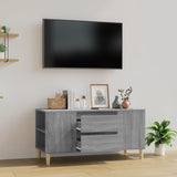TV Cabinet Grey Sonoma 102x44.5x50 cm Engineered Wood 819602