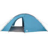 Camping Tent 8-Person Blue Waterproof 94717