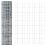 Welded Wire Fence with Concrete Base 10 x 0.8 m 3350991