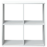 Room Divider Bookcase White 69,5x29x69,5 cm Engineered Wood 858003