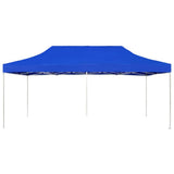 Professional Folding Party Tent Aluminium 6x3 m Blue 45502