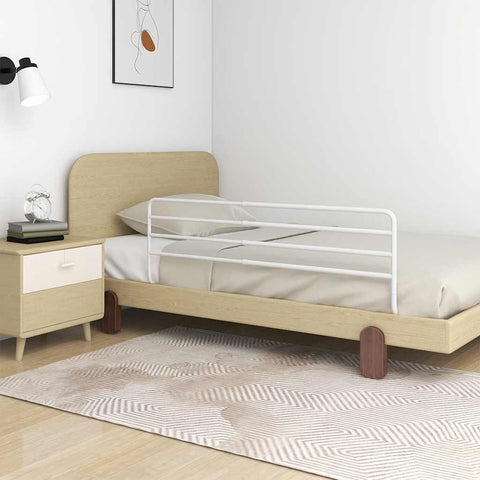Toddler Safety Bed Rail White x55 cm Iron 10234