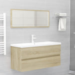 ZNTS Sink Cabinet with Built-in Basin Sonoma Oak Engineered Wood 3071570