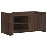 Coffee Table Brown oak 100x50x50 cm Engineered Wood 848366
