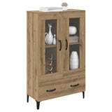 Highboard Artisan Oak 70 x 31 x 115 cm Engineered Wood and Iron 880861