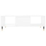 Coffee Table White 104x60x35 cm Engineered Wood 827076