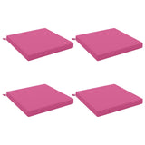 4-Piece Seat Cushions SOEST 4 pcs 100% Polyester Pink 945098