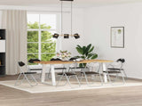 Folding Chair 8 pcs Black and Grey 48 x 43.5 x 81 cm 42029062