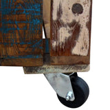 Coffee Table Solid Reclaimed Wood 70x70x35 cm 243306