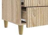 Bedside Cabinet Sonoma Oak 62 x 34.5 x 48 cm Engineered Wood 894547