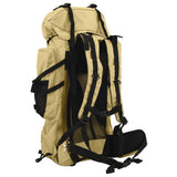 Hiking Backpack Khaki 60 L Oxford Fabric 4009966