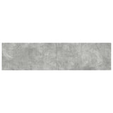 Wall-Mounted Headboard HOORN Concrete Grey Engineered Wood 897368