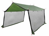 Camping Tarp with Mesh Walls Green 270 x 210 x 210 cm 42028567