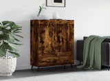 Highboard Smoked Oak 69.5x31x115 cm Engineered Wood 830345