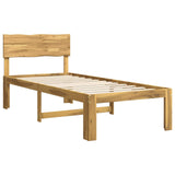 Single Bed Frame with Headboard ROSTOCK White 75 x 190 cm 903355