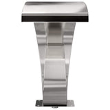 Pool Waterfall with LED Stainless Steel 304 50 x 30 x 53 cm 42040590