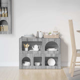 Sideboard Grey Sonoma 80.5 x 35 x 59 cm Engineered Wood 891330