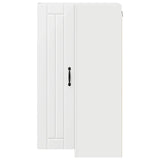 Wall Corner Cabinet LUCCA White 57 x 57 x 100 cm 885165